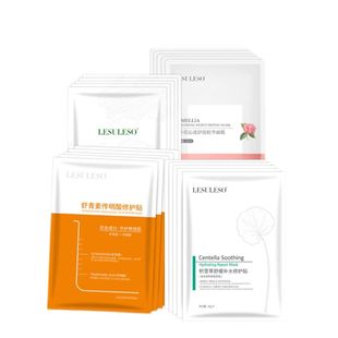 60 pc/box hospital line Tuokeli Suli quick cold application mask astaxanthin Centella asiaticosa hydrating and moisturizing noodles