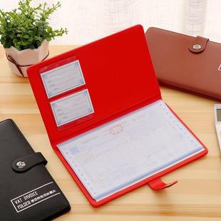 Insert Storage Folder Portable Value-added Tax Multi-layer Organizing Bill Fresh and Reverse Receipt Folder ot
