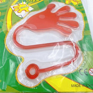 Suction card big sticky hand vent whole person sticky hand stretch soft glue elastic Palm nostalgic toy 2 yuan Shop Wholesale