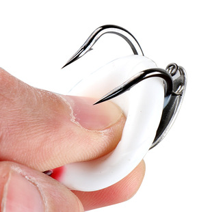 Thunderfrog Black Mini Poison Toad 4.5cm/8.3g Modified Frog Perch Blackfish to Kill Floating Water and Thunderfrog Black