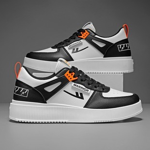 Huili Board Shoes, Мужская Осенняя 2023, новая модная Универсальная Спортивная повседневная обувь на толстой подошве для пар, мужская и женская белая обувь
