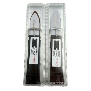 Katille Мягкий модернизированный бамбуковый ремешок с настоящим узором, супер мягкий кожаный водонепроницаемый слой головы, крокодил ремешок