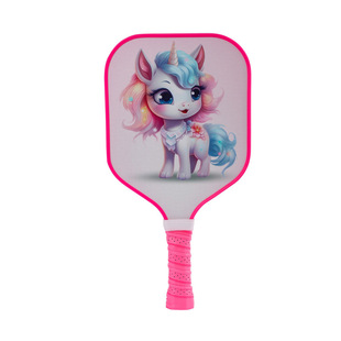 Children's Peak racket fiberglass board cartoon Cartoon small size pickleball school toy gift
