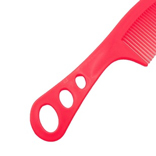Family Hairdressing Comb, Individually Packaged Comb, Wholesale Wedding Red Comb