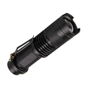 sk68 mini telescopic zoom flashlight LED flashlight three-speed dual 365 white light small flashlight