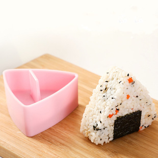 Japanese-style Triangle Rice Ball Mold Rocking Music Children's Baby Seaweed Rice Grinding Tool Sushi Lunch Tool Set