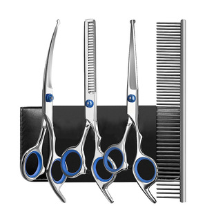 Pet scissors beauty scissors Teddy golden retriever dog Barber scissors thin scissors short pet beauty tools pet scissors