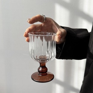 Niche atmosphere medieval wine glass goblet champagne glass wine glasses ins drinking glasses