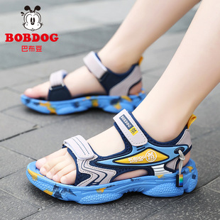 Babu Bean Children's Shoes Children's Sandals 2025 Summer New Girls Sports Sandals Girls Open Toe Soft Bottom Beach Shoes