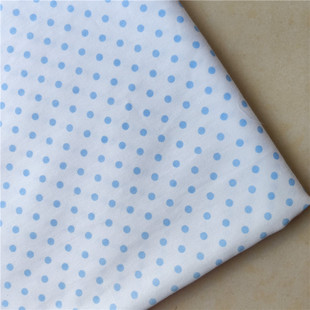 Cotton fabric wave point water Jade point twill print bedding clothes cotton fabric wholesale