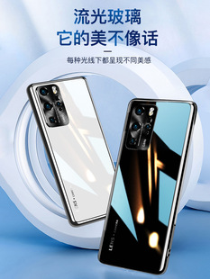Для Huawei p40pro чехол для телефона с гальваническим стеклом p40 защитный чехол новый объектив p4o все включено против падения