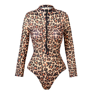 Russian swimsuit women 2025 European and American one-piece swimsuit bikini Купальник sunscreen quick-drying