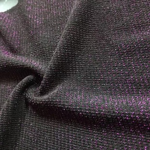 180g Fashionable Women's Nylon Metal Thread Fabric with Small Pit Strips That Feels Soft and Has Good Elasticity