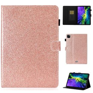 Suitable for ipad Pro 11 inch 2024 flat leather case glitter card bracket anti-drop protective case
