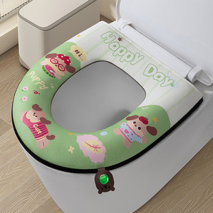 Toilet Cushion 2025 New Waterproof Disclosable Toilet Cover Washer Cushion Girl Cute Four Seasons Universal Toilet Cushion