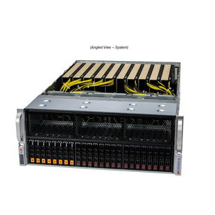 Ультра-микро 421GE-TNRT система глубокого обучения AMD Double-канал 10 карт 4U стойки сервера GPU