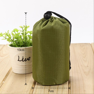 Factory direct supply outdoor tent first aid sleeping bag packaging polyester nylon drawstring storage bag price discount