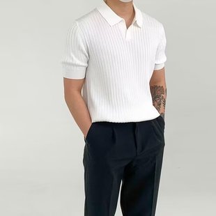 Ice Silk Short-Sleeve Sweater