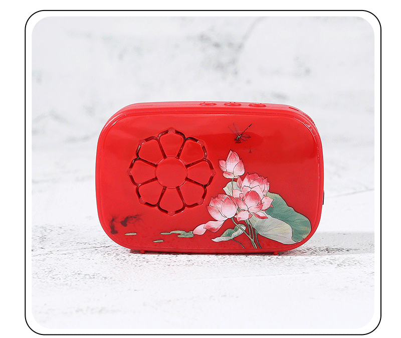 Convenient non-insertable card elderly Walkman MP3 player direct charge 24 hours to play home Music Machine