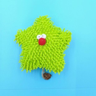 Hot sale chenille series catmint insect gall fruit plush toy caterpillar starfish cactus funny cat toy