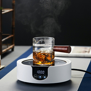 Factory glass fair cup tea leak integrated Crescent filter male Cup side handle heat-resistant tea dispenser Tea Sea single kung fu