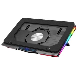 3 nuclear compressed air laptop radiator ice magic 9 plus heat dissipation base RGB turbine strong air radiator
