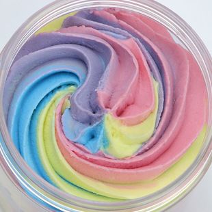 Cross Border Body Scrub Four Color Cream Soap Cleansing Corneous Cream Scrub Essential Oil Care Four Color Lahua Soap