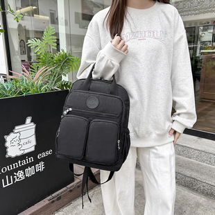 2025 New Arrival Backpack Fashionable All-Match Multi-Pocket Lightweight Waterproof Casual Travel Backpack Multifunctional Computer Bag