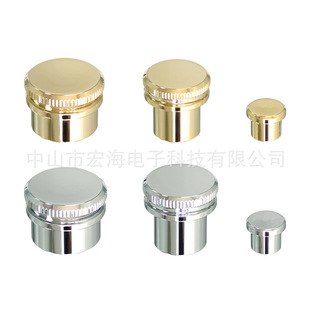 Pure copper gold plated cannon cap RCA Lotus cap shielding cap balance cannon dust cap cover XLR male female protective cover