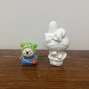 Mini Gypsum Doll Children's Color Painting DIY White Embryo Painting Kindergarten Parent-Child Handmade Graffiti Animals