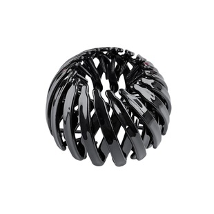 European and American hot selling hair accessories all-match frosted Bird's Nest-shaped hair curler ball head lazy artifact plate hair claw ponytail hair ring