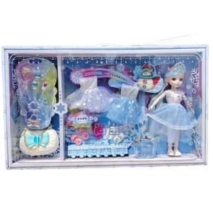 Princess Dress-up Doll suit Gift Box Girl Play Toy Training Institution Enrollment Gift in stock Wholesale