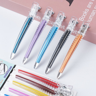Cross-border Crystal Duckbill Clip Bangs Clip Large European and American Hair Accessories Headwear Hairpin Crocodile Seamless Clip Hairpin
