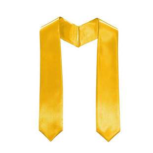 Cross-border European and American Academic Clothing Graduation Ribbon Shawl Satin Scarf Honorary Ribbon Scarf Sardine Adult Etiquette Ribbon