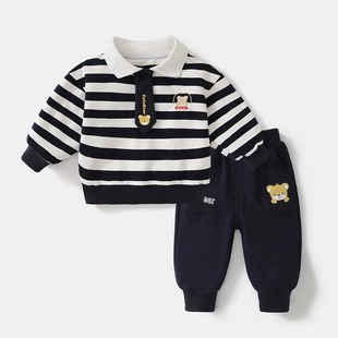 Baby Spring Fun 2025 новый иностранный костюм из трех частей