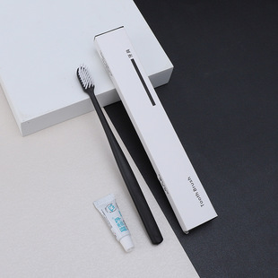 Hotel disposable toiletries toothbrush suit customized hotel disposable comb B & B soft bristle toothbrush wholesale