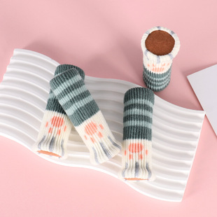 Source Thickened Chair Foot Cover Wear-resistant Table Foot Chair Leg Protective Cover Stool with Silicone Strip Table and Chair Foot Cover