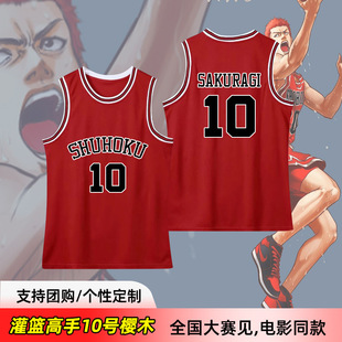Детская баскетбольная форма Slam Dunk, мужской и женский трикотажный костюм, командная форма, спортивный тренировочный жилет с принтом