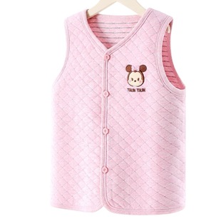 Children's Vest 2024 New Autumn and Winter Girls Spring and Autumn Boys Thin Cotton Inner Wear Baby Outer Wear Children's Wear Vest
