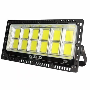 1000WLED Floodlight Outdoor Light Basketball Court Lighting High Power Super Bright Irradiation Light Football Field Construction Site Square