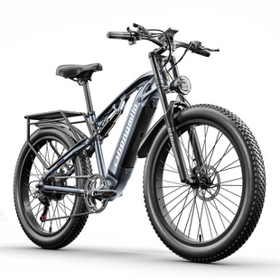 European overseas warehouse a generation of 48V17.5AH electric snowmobile 7-speed 26-inch Octave motor fast delivery