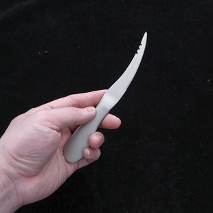 Baisida Titanium Purification Stainless Steel Shrimp Line Knife for Peeling Shrimp Shells, Kitchen Utensil for Removing Shrimp Lines, Special Household Cleaning Tool
