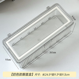 Wen play bracelet storage box transparent dustproof bodhi beads beaded bracelet jewelry box multi-purpose storage box card box