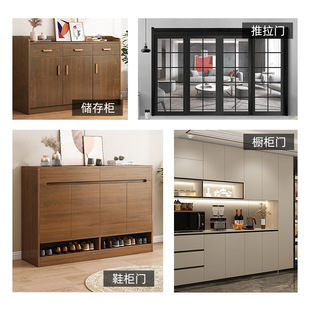 Hot-selling non-perforated door lock open-fitting sliding door buckle password latch lock latch latch multi-purpose latch sliding door