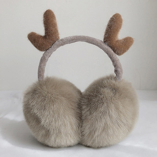 Earmuffs Women's Winter Cute Korean Style Children's Warm Ear Cover Thick Plush Ear Bag Anti-freeze Ear Cap Ear Cover