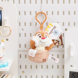 Подлинный Дисней Клубничный медведь подвеска Stitch кукла плюшевая кукла Джуди Ник брелок Рюкзак подвеска