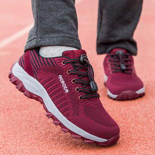 Elderly Shoes Men's Spring and Summer Flagship Store Middle-aged and Elderly Walking Shoes Soft Sole Non-slip Dad Shoes Breathable Mesh Shoes