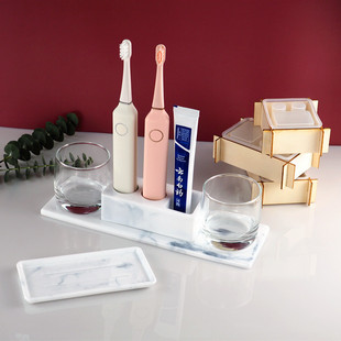 diy crystal drop mold a variety of toothbrush storage rack toothbrush mouthwash Cup storage box mirror silicone mold