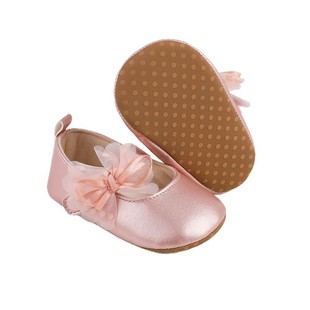 Spring and Summer New Bow 0-1 Year Old Non-Slip Baby Shoes Princess Export Baby Shoes Export Factory Direct Sales