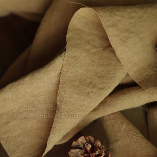 Натуральная конопляная ткань для мытья песка Чистая Конопля Обычная стирка Старая винтажная ткань Конопляное белье Повседневная стирка Конопляная ткань